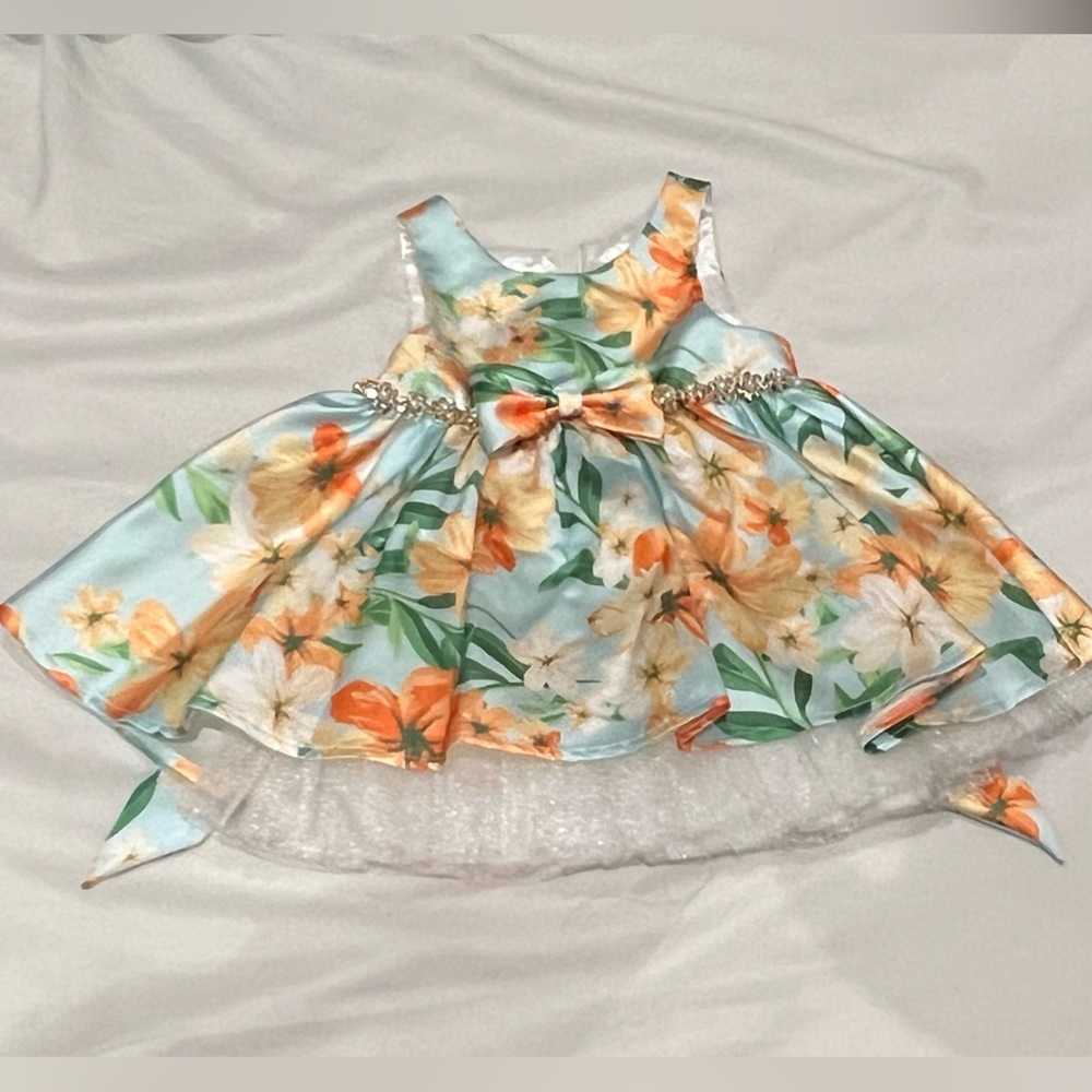 12 months Couture Princess Dress
